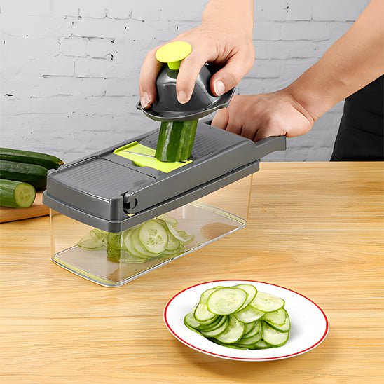 Coupes Légumes - Multifonctions 8 en 1 - Cuisine et Spatule