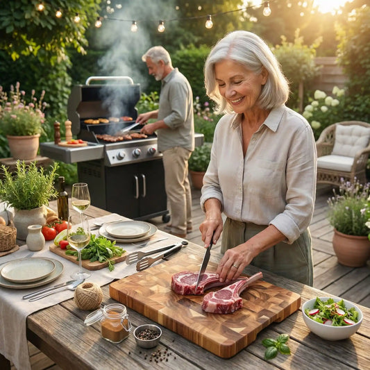 Planche a decouper + 1 pince à cuisine OFFERTE 🎁 - Cuisine et Spatule